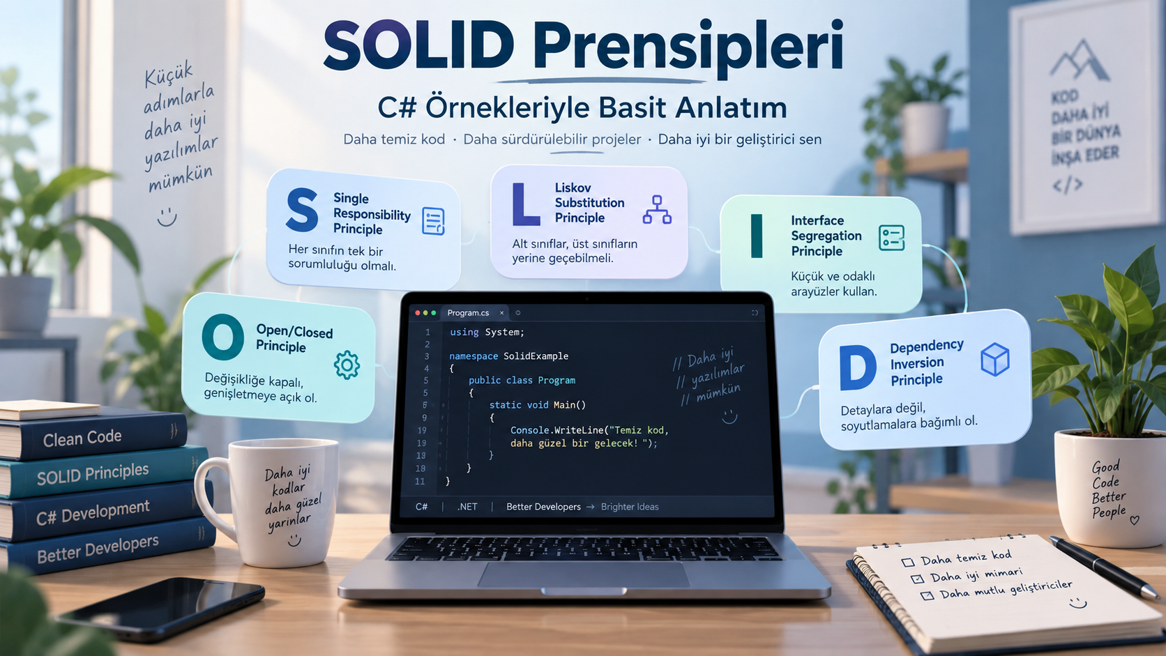 Cover for SOLID Prensipleri Nedir? C# Örnekleriyle Basit Anlatım